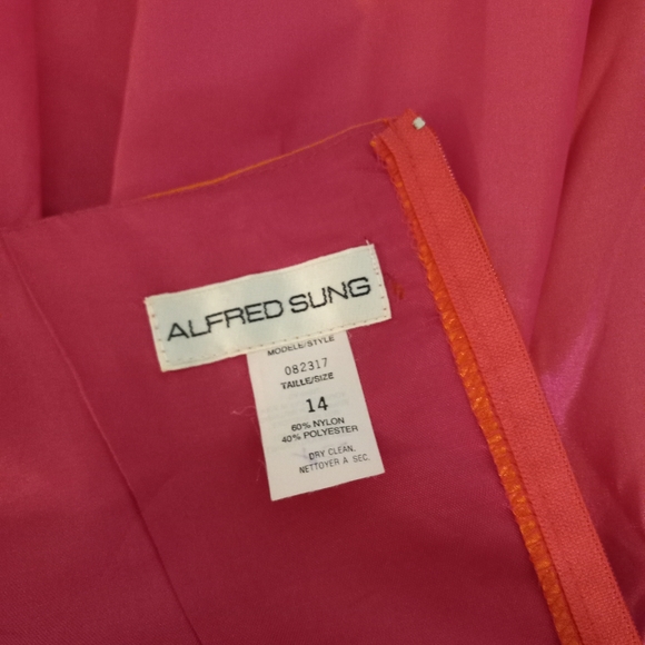 Alfred Sung Junior Girls Dress | US 14 - Picture 6 of 6